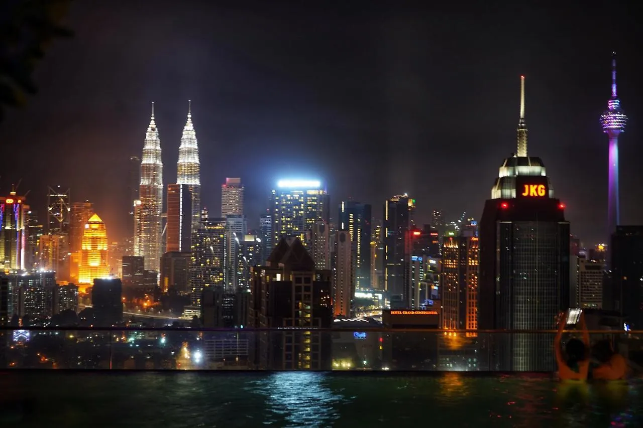 Kl City 2 Room In Regalia Suites @ Klcc View Infinity Pool Kuala Lumpur Apartment